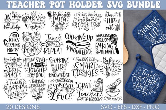 A Designer's Review of the Teacher Pot Holder Embroidery Bundle