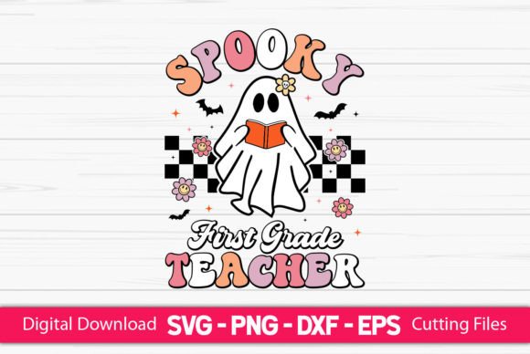 A Designer’s Take on the Spooky First Grade Teacher Embroidery File