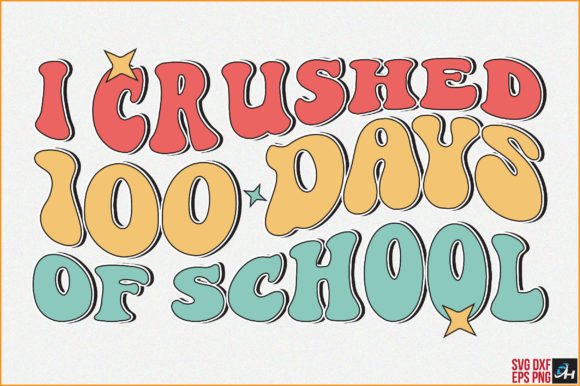 A Retro 100 Days of School Design Worth Celebrating