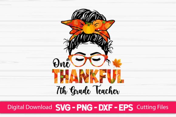 Evaluating One Thankful 7th Grade Teacher for Real Embroidery