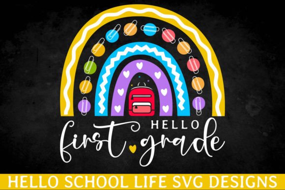 Hello First Grade School Kid SVG Design: A Designer's Review