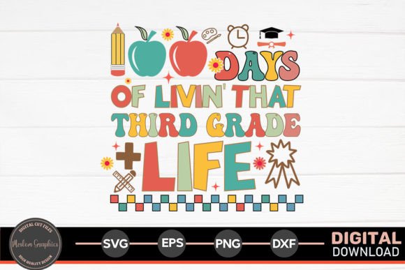 Real Project Review: 100 Days of Livin That Third Grade SVG